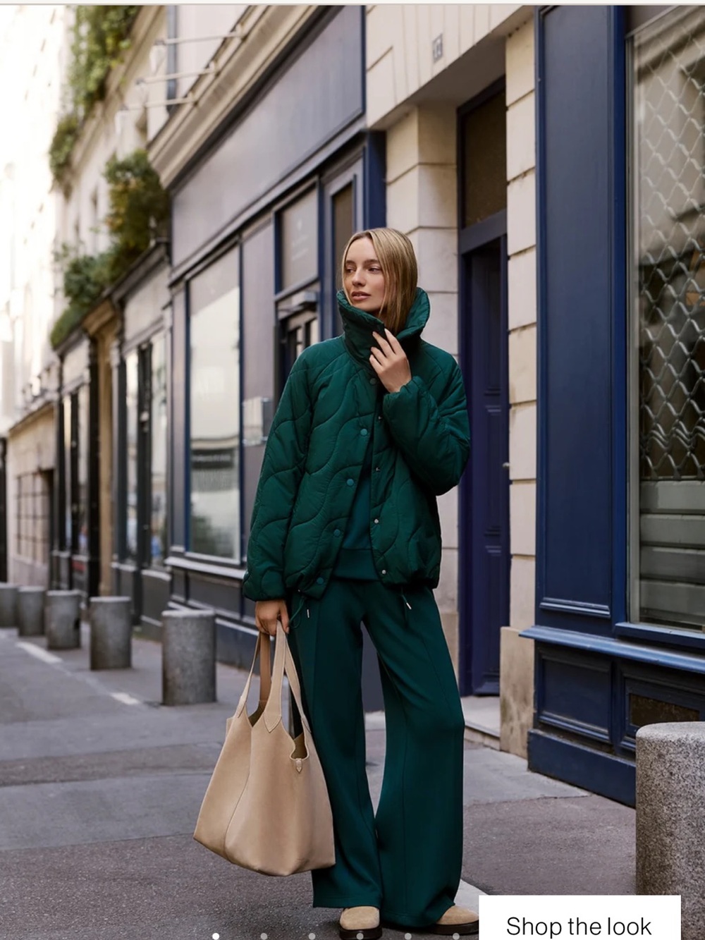 NWT Anthropology Varley Fabia Quilted Jacket